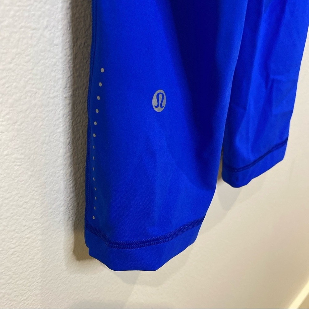 Lululemon Swift Speed High-Rise Crop 21" Cerulean Blue‎ Size 4 - Picture 9 of 11